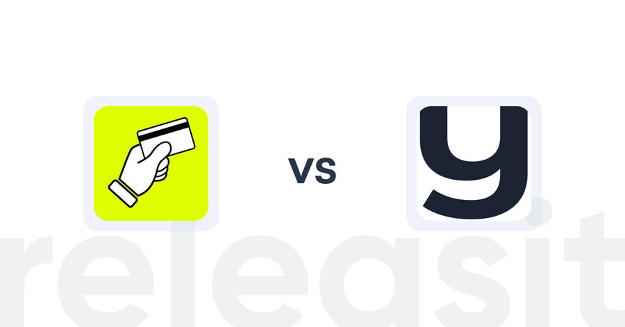 Shopify Upsell and Cross-sell Apps: CartFee: Add Credit Card Fees vs Yugaa ‑ AI Chatbot