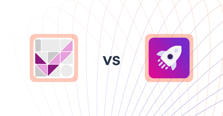 Shopify Upsell and Cross-sell Apps: レコメンド .amp vs AOV Booster ‑ Bundles & Upsell