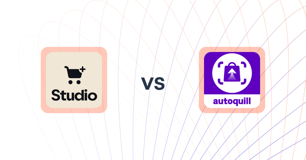 Shopify Upsell and Cross-Sell Apps: Checkout Upsell by Studio vs AI Agent Upsell – Autoquill