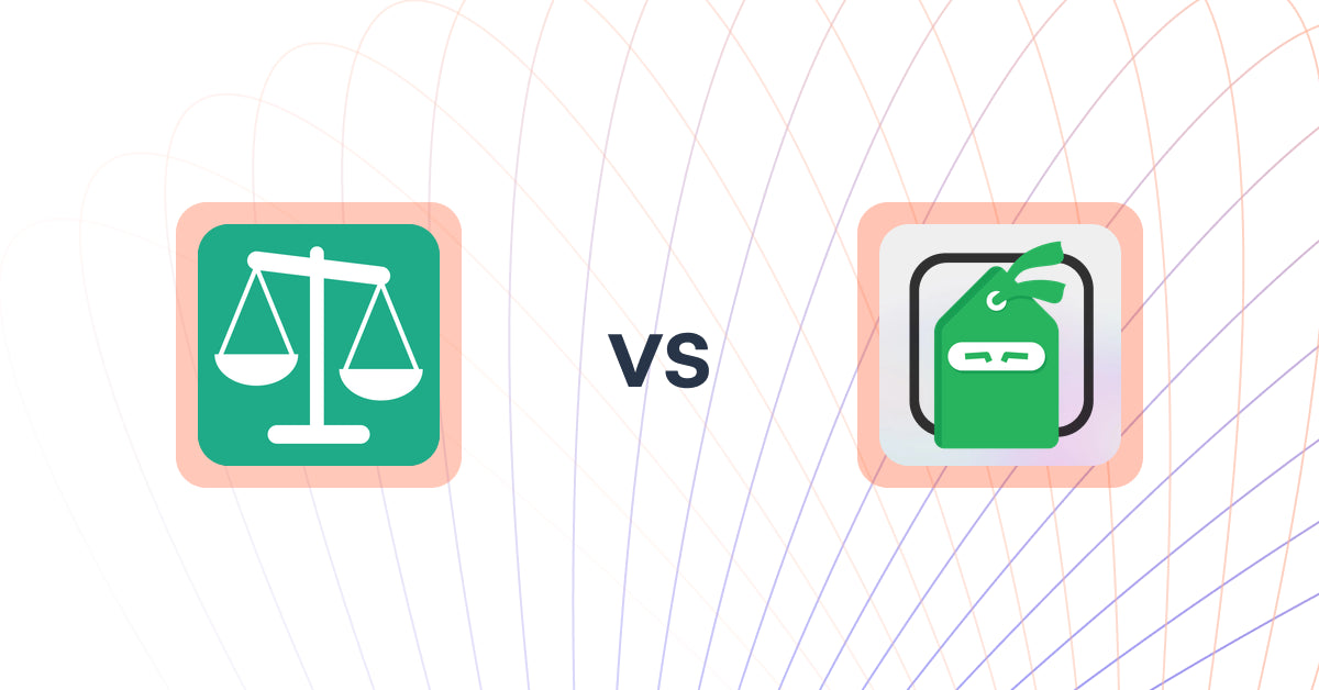 Shopify Upsell and Cross-sell Apps: Squadkin ‑ Product Compare vs Discount Ninja Promo Engine