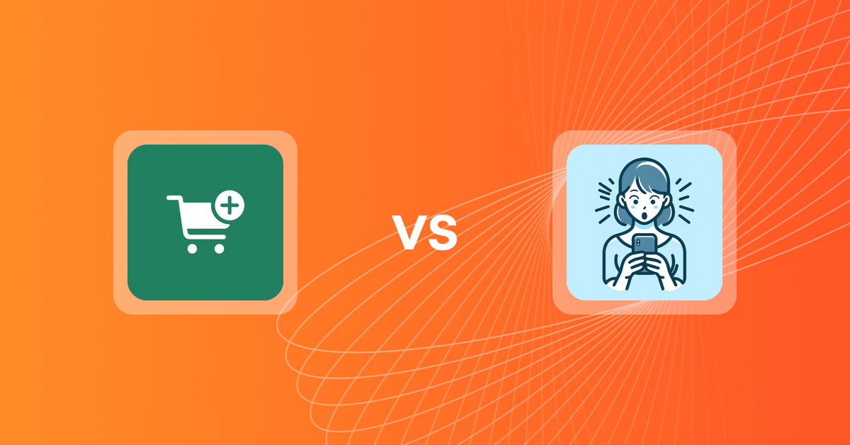 Shopify Upsell and Cross-sell Apps: Checkout Upsell by Code Ninjas vs ラクラク診断ビルダー