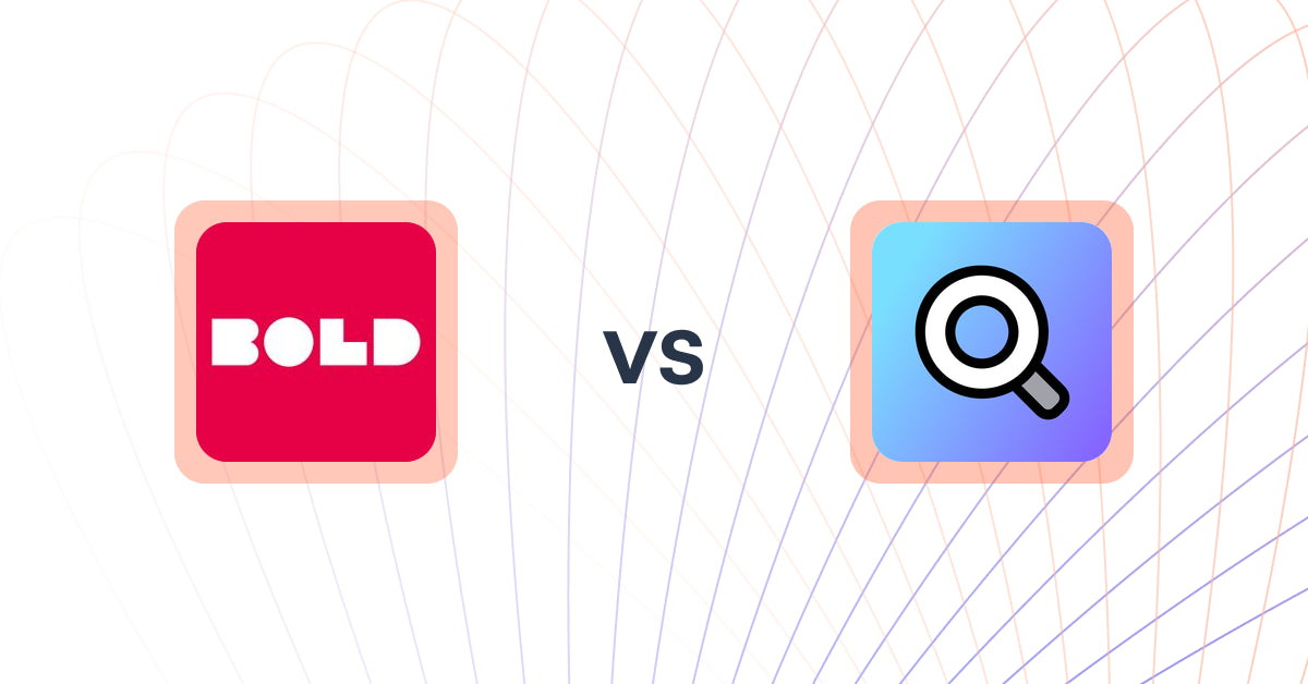 Shopify Upsell and Cross-sell Apps: BOLD Bundles ‑ Product Bundles vs Shopify Search & Discovery