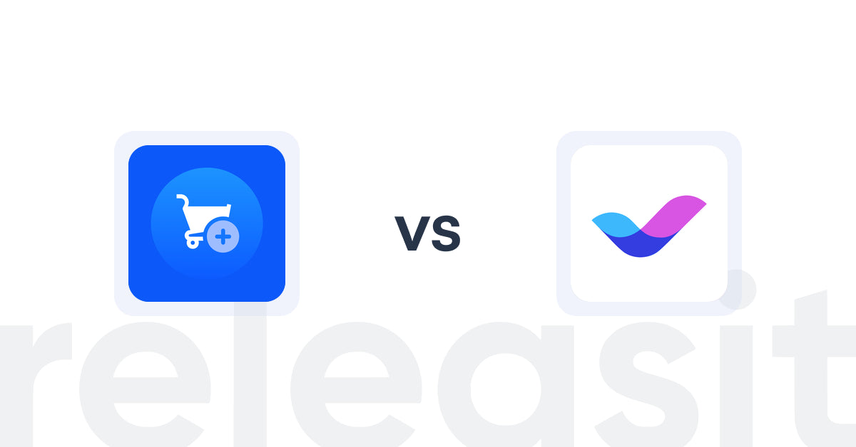 Shopify Upsell and Cross-sell Apps: Wizy Product Recommendation vs Veda Landing Page Builder
