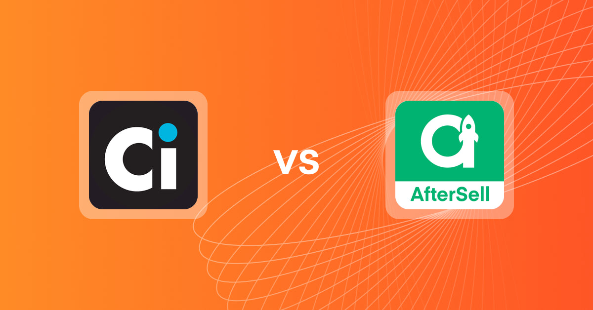 Shopify Upsell and Cross-sell Apps: Ci - Product Recommendations vs AfterSell Post Purchase Upsell