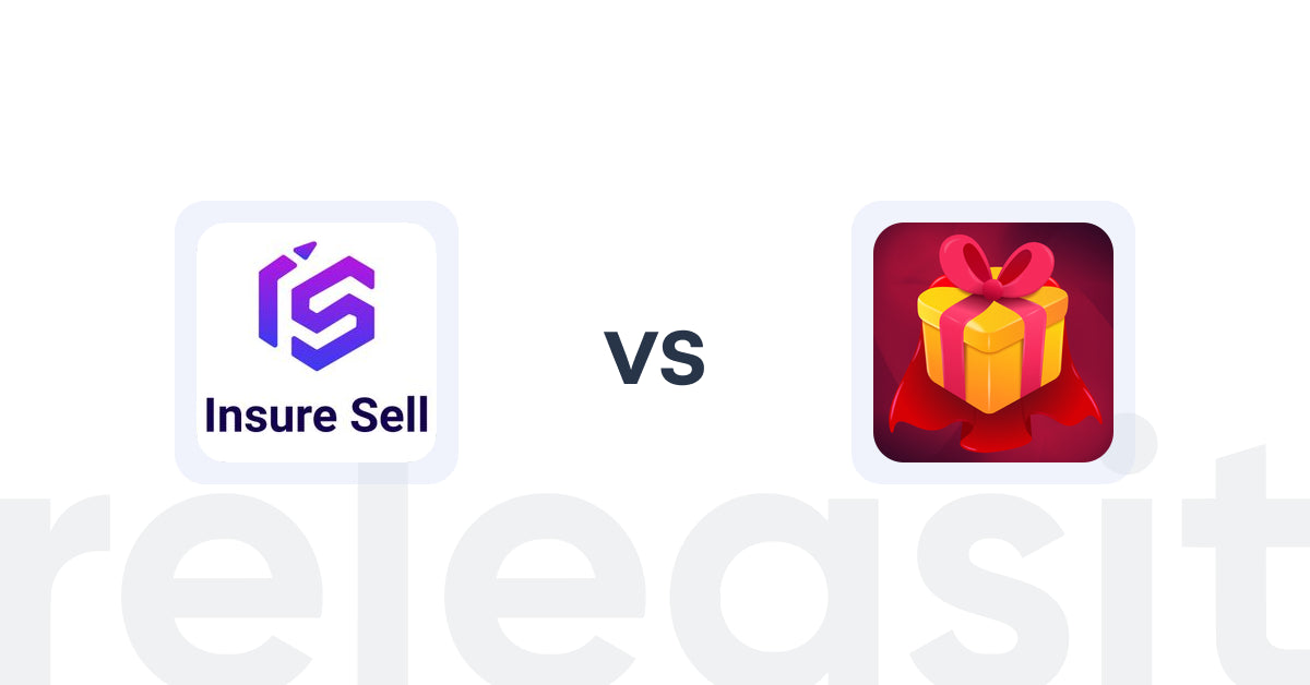 Shopify Upsell and Cross-sell Apps: Insure Sell vs. Super: Gift Wrap, Gift Message