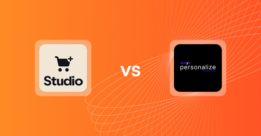 Shopify Upsell and Cross-Sell Apps: Checkout Upsell by Studio vs Attryb Personalize