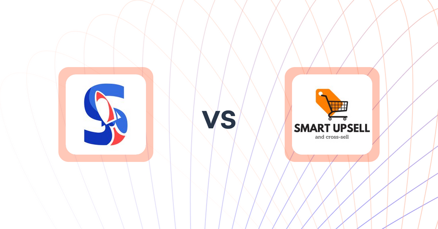 Shopify Upsell and Cross-sell Apps: Speedy ‑ Shipping Bar & Upsell vs Smart Upsell