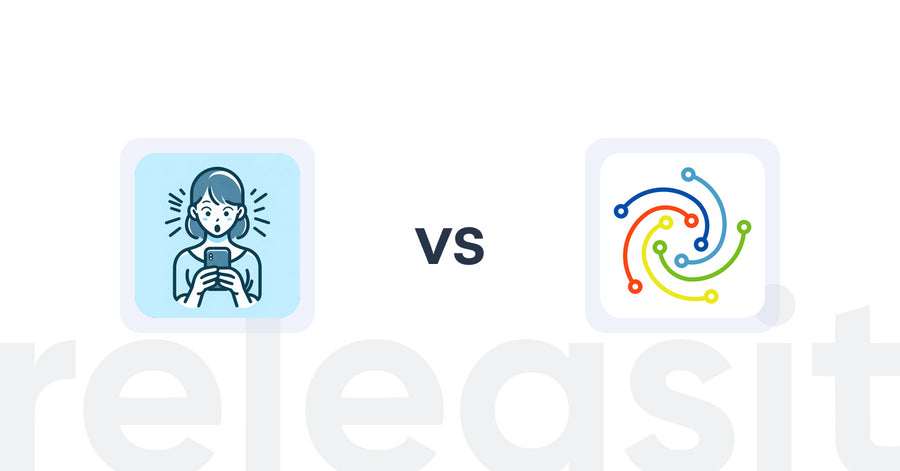 Shopify Upsell and Cross-sell Apps: ラクラク診断ビルダー vs Visidea AI Search & Discovery