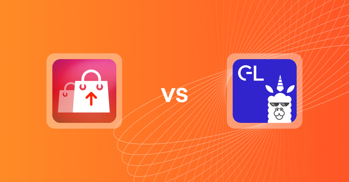 Shopify Upsell and Cross-sell Apps: Kaching Post Purchase Upsell vs. GLab: Gift Wrap & Gift Message