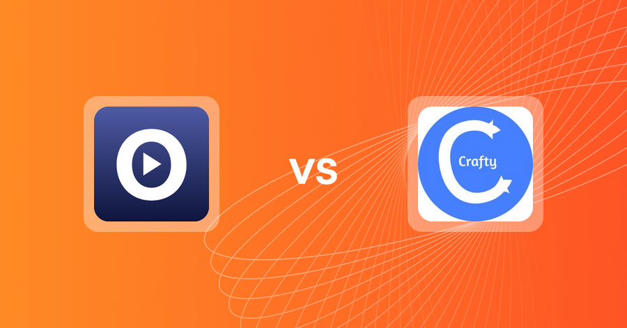 Shopify Upsell and Cross-Sell Apps: Vydio: Video Based Upsells vs Product Recommendations‑Crafty