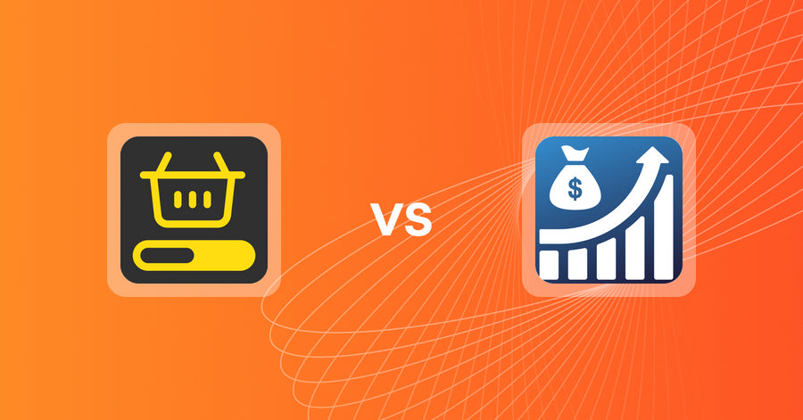Shopify Upsell and Cross-sell Apps: MVR Free Shipping Bar & Upsell vs BuyMoreNow