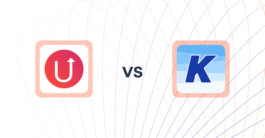 Shopify Upsell and Cross-sell Apps: Upsellify‑ Upsell/Cross‑sell vs K: Cross Sell Related Products