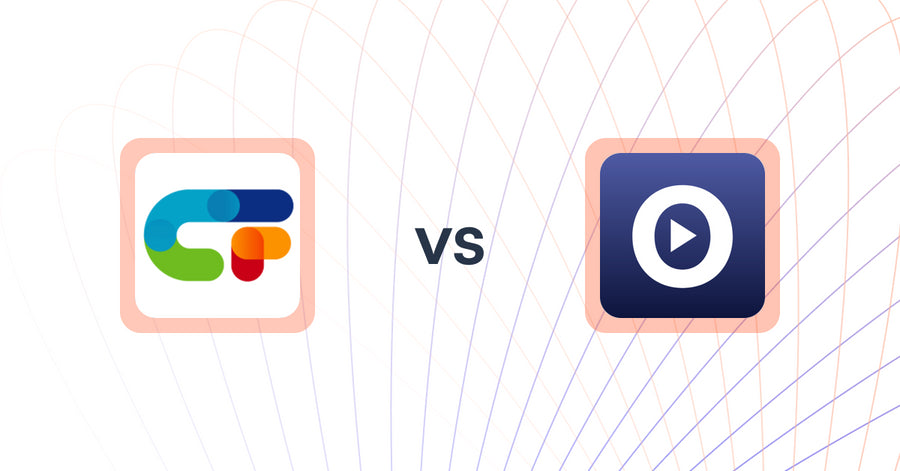 Shopify Upsell and Cross-Sell Apps: CustomFit Personalize AB Test vs Vydio: Video Based Upsells