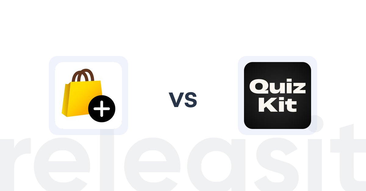 Shopify Upsell and Cross-sell Apps: あとプラ：チェックアウト拡張 & サンクスページ最適化 vs Presidio: Quiz Kit