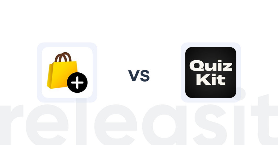 Shopify Upsell and Cross-sell Apps: あとプラ：チェックアウト拡張 & サンクスページ最適化 vs Presidio: Quiz Kit