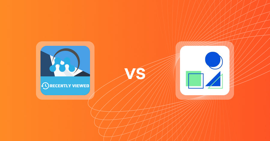 Shopify Upsell and Cross-sell Apps: MeroxIO Recent Viewed Products vs. Meja ‑ Product Recommender