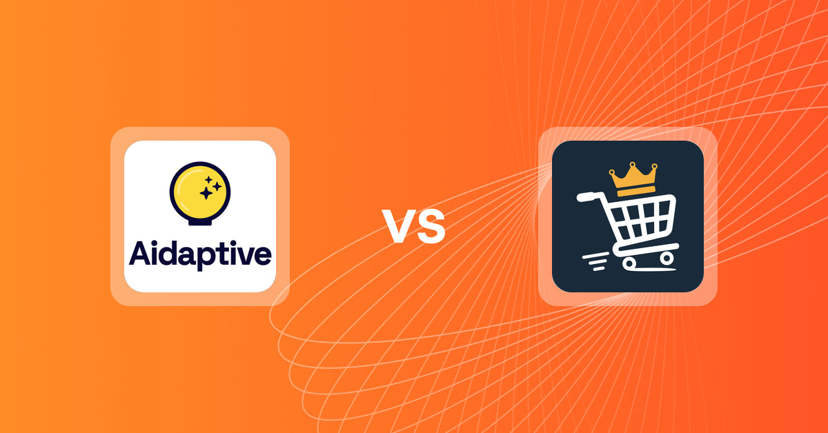 Shopify Upsell and Cross-sell Apps: Aidaptive | eCommerce AI vs CommerceChamp Upsells & Promos