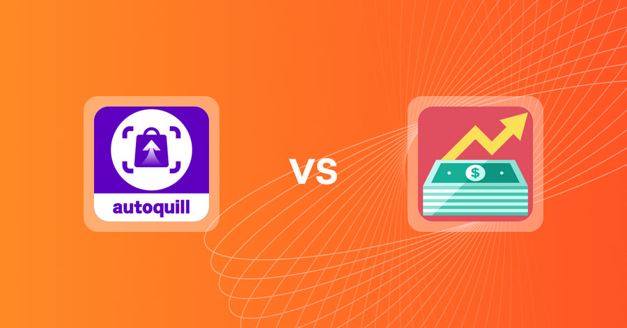 Shopify Upsell and Cross-sell Apps: AI agent Upsell ‑ autoquill vs Upsell & Cross‑Sell Booster