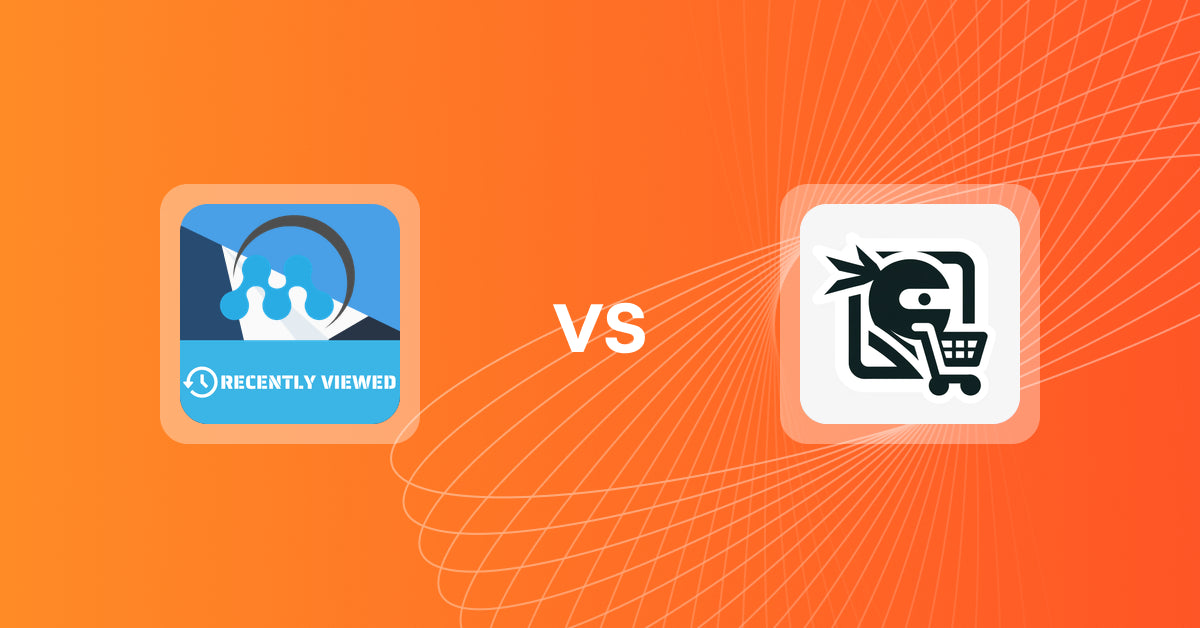 Shopify Upsell and Cross-Sell Apps: MeroxIO Recent Viewed Products vs Checkout Ninja Blocks