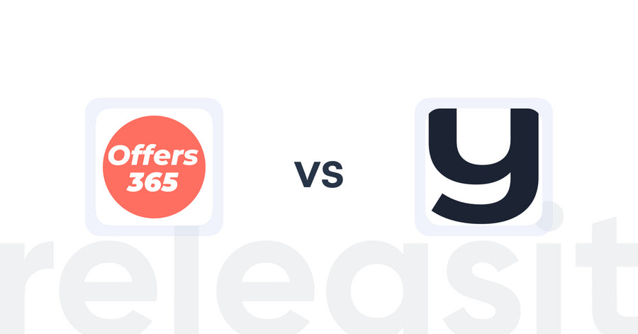 Shopify Upsell and Cross-Sell Apps: Offers365 Post Purchase Upsell vs Yugaa ‑ AI Chatbot