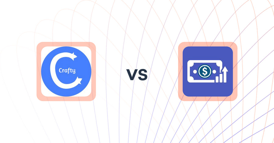 Shopify Upsell and Cross-sell Apps: Product Recommendations‑Crafty vs Checkout Upsell