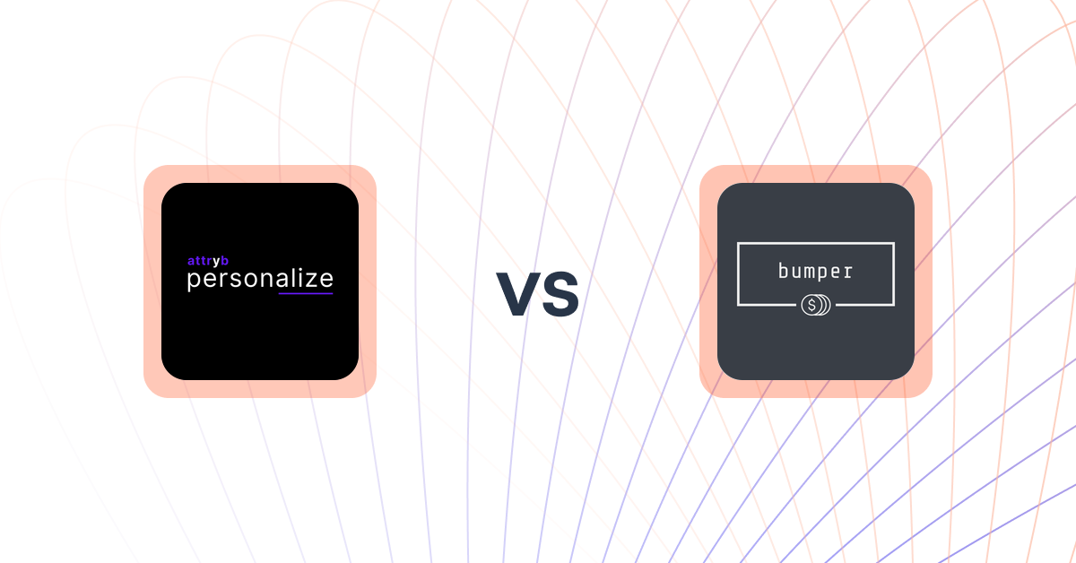 Shopify Upsell and Cross-sell Apps: Attryb Personalize vs. bumper