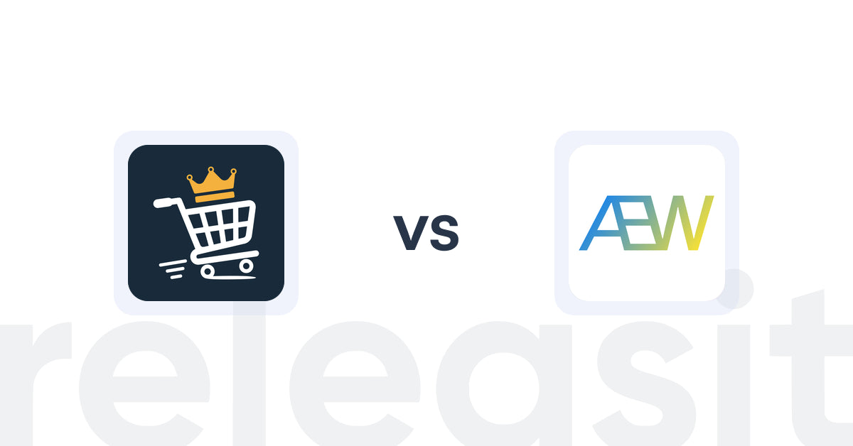 Shopify Upsell and Cross-sell Apps: CommerceChamp Upsells & Promos vs Aetherwave Recommendations
