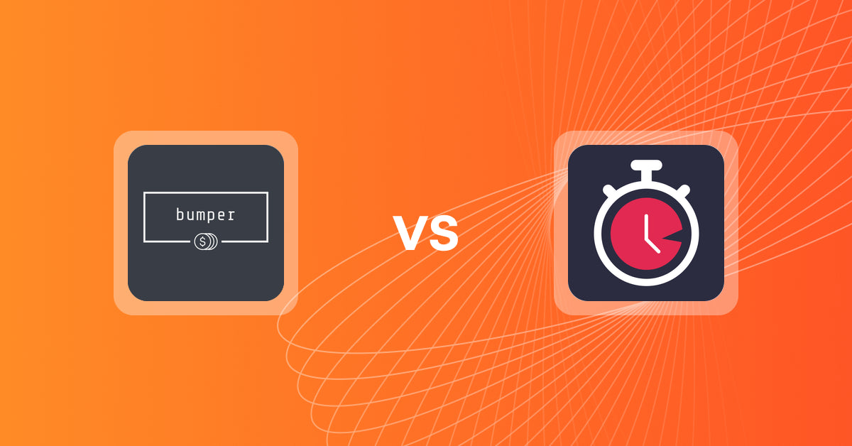 Shopify Upsell and Cross-sell Apps: bumper vs Invints Shipping, Bars, Upsell