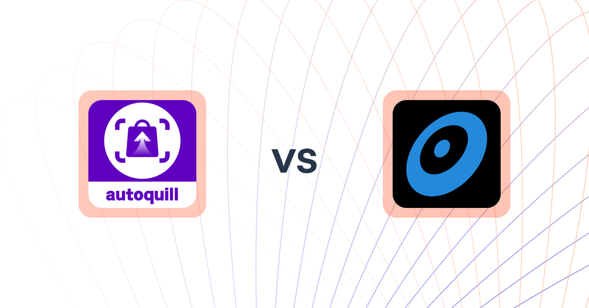 Shopify Upsell and Cross-Sell Apps: AI agent Upsell ‑ autoquill vs Motivation Bar