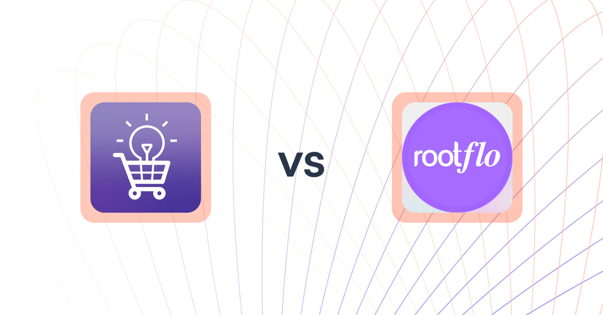 Shopify Upsell and Cross-sell Apps: Product Recommendations Magic vs. Rootflo AI Quiz, Banner, Nudge