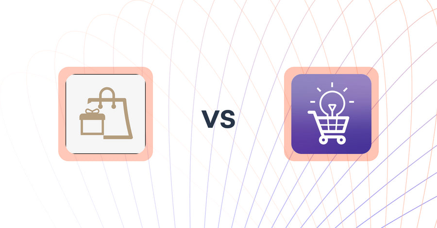 Shopify Upsell and Cross-Sell Apps: PROXATION ‑ Freebie Upsell vs. Product Recommendations Magic