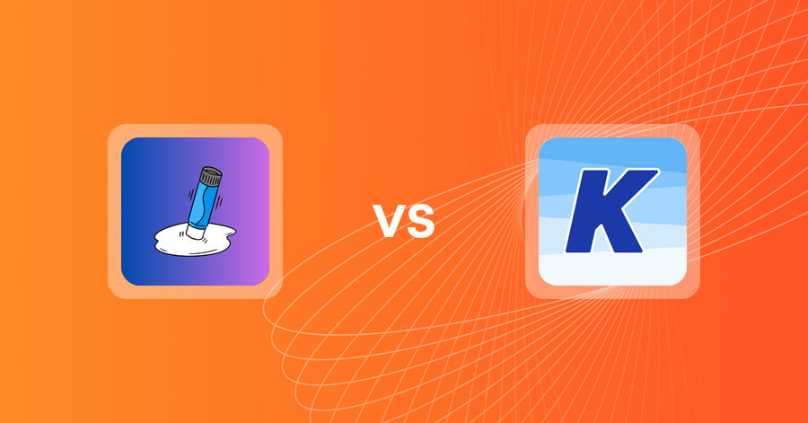 Shopify Upsell and Cross-Sell Apps: SupaSticky: Related Products vs K: Cross Sell Related Products