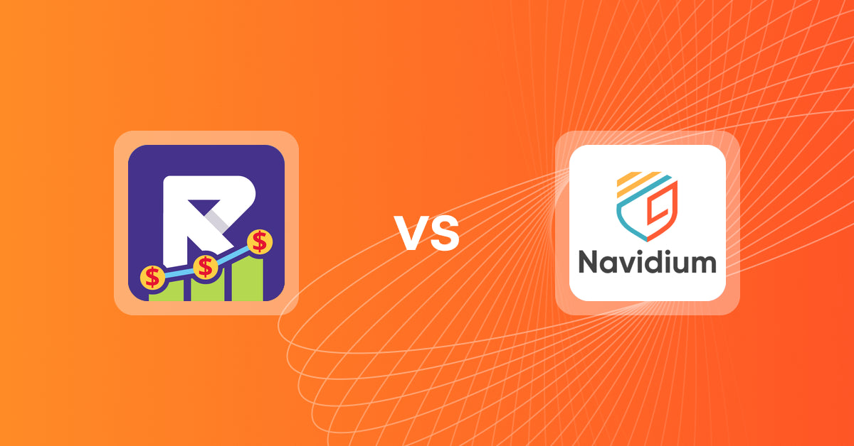 Shopify Upsell and Cross-sell Apps: Sales Motivator Bar by Revy vs. Navidium Shipping Protection