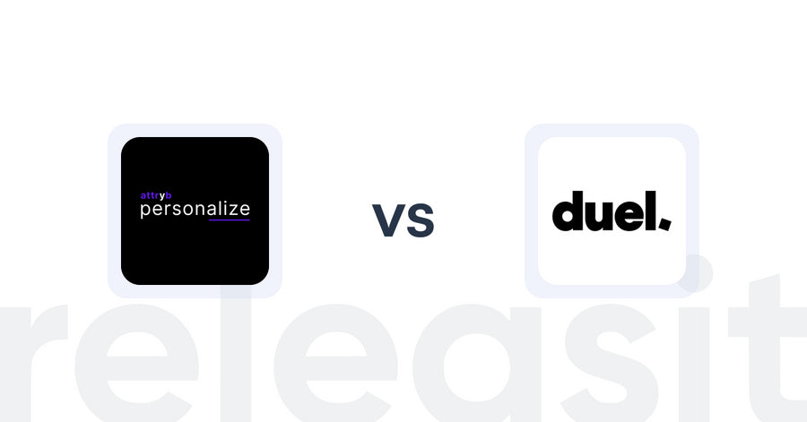 Shopify Upsell and Cross-sell Apps: Attryb Personalize vs Duel | Referrals & Affiliates