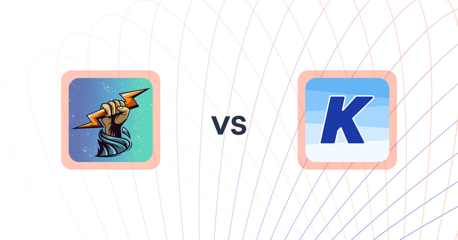 Shopify Upsell and Cross-Sell Apps: Thunder Cart Offers, Free Gifts vs K: Cross Sell Related Products