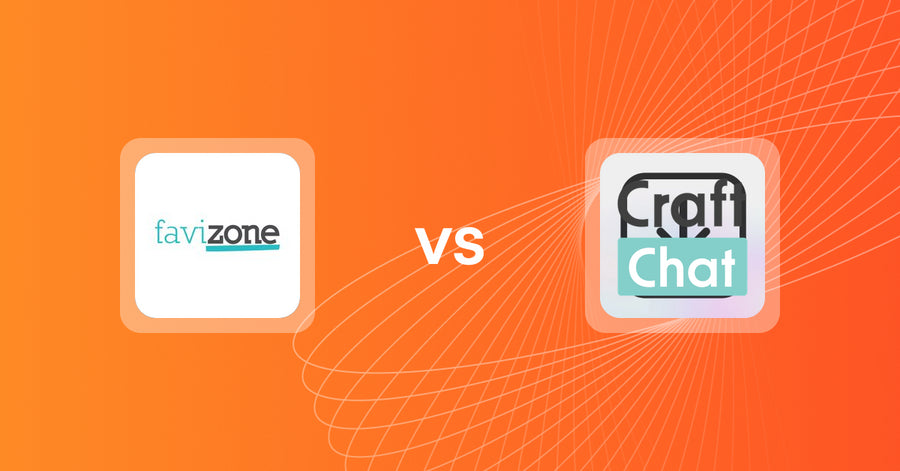 Shopify Upsell and Cross-sell Apps: Favizone: Upsell & Cross-sell vs. CraftChat: Convert Chat to Sale