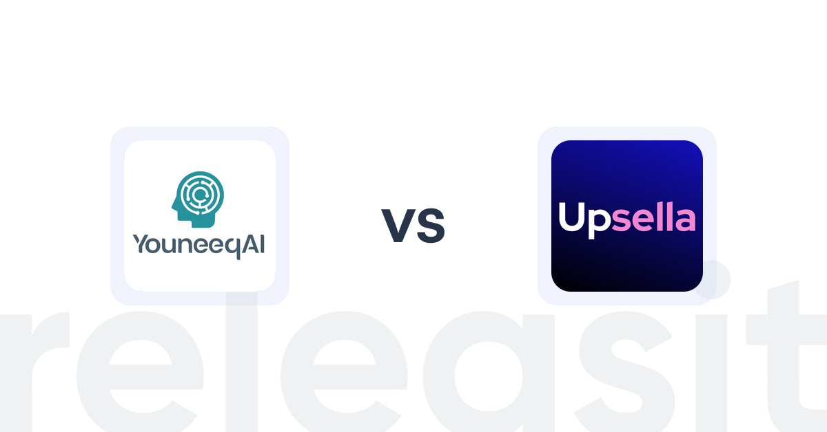 Shopify Upsell and Cross-sell Apps: Youneeq AI Personalization vs Upsella