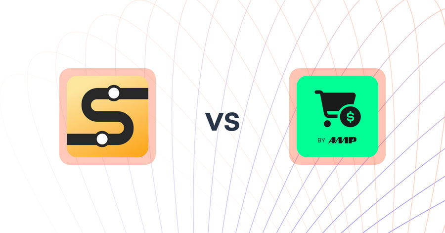 Shopify Upsell and Cross-sell Apps: Shipped Suite vs Slide Cart Drawer by AMP