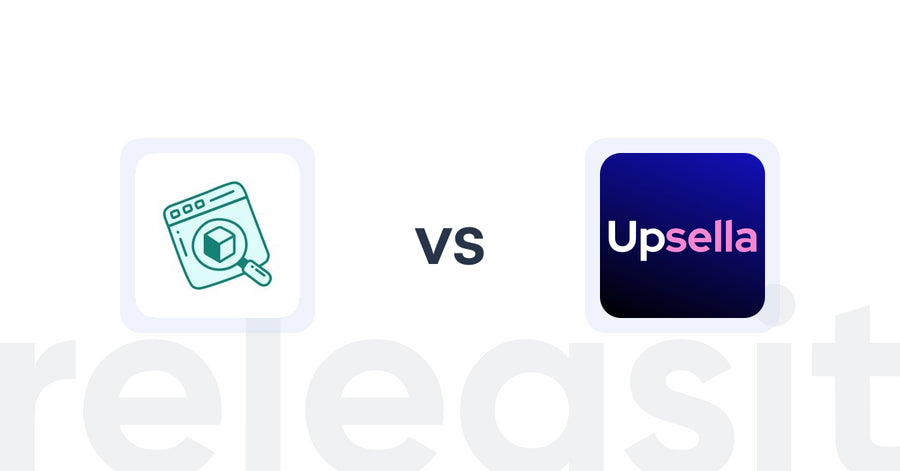 Shopify Upsell and Cross-sell Apps: EM Product Recommendation Quiz vs Upsella