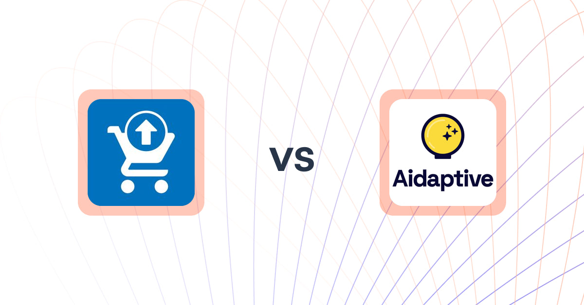 Shopify Upsell and Cross-Sell Apps: Ecom Cart Upsell Elite vs. Aidaptive | eCommerce AI