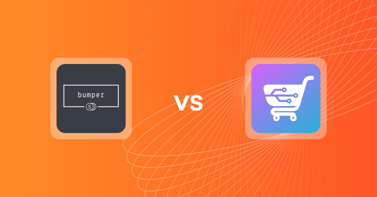 Shopify Upsell and Cross-Sell Apps: bumper vs AI Cart & Upsell