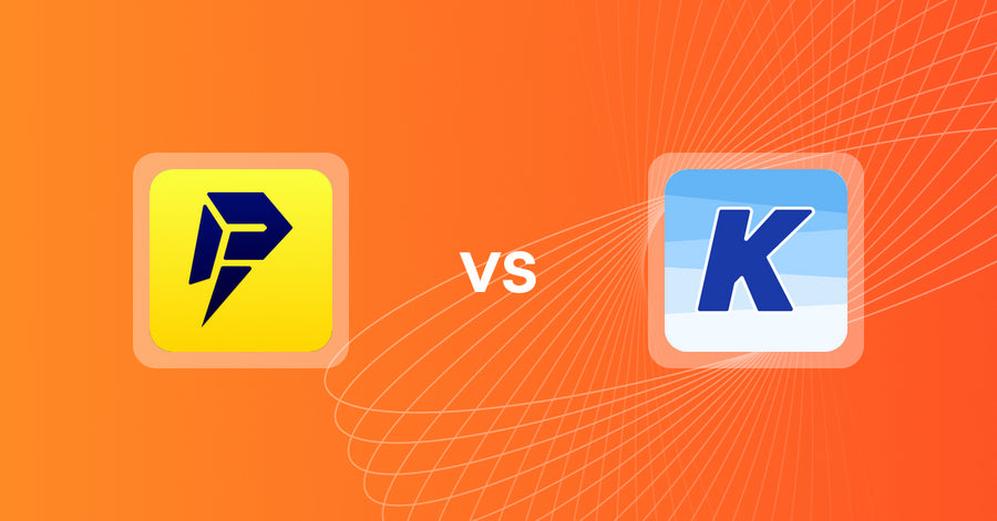 Shopify Upsell and Cross-Sell Apps: Promofy: Flash Sale & Discount vs K: Cross Sell Related Products
