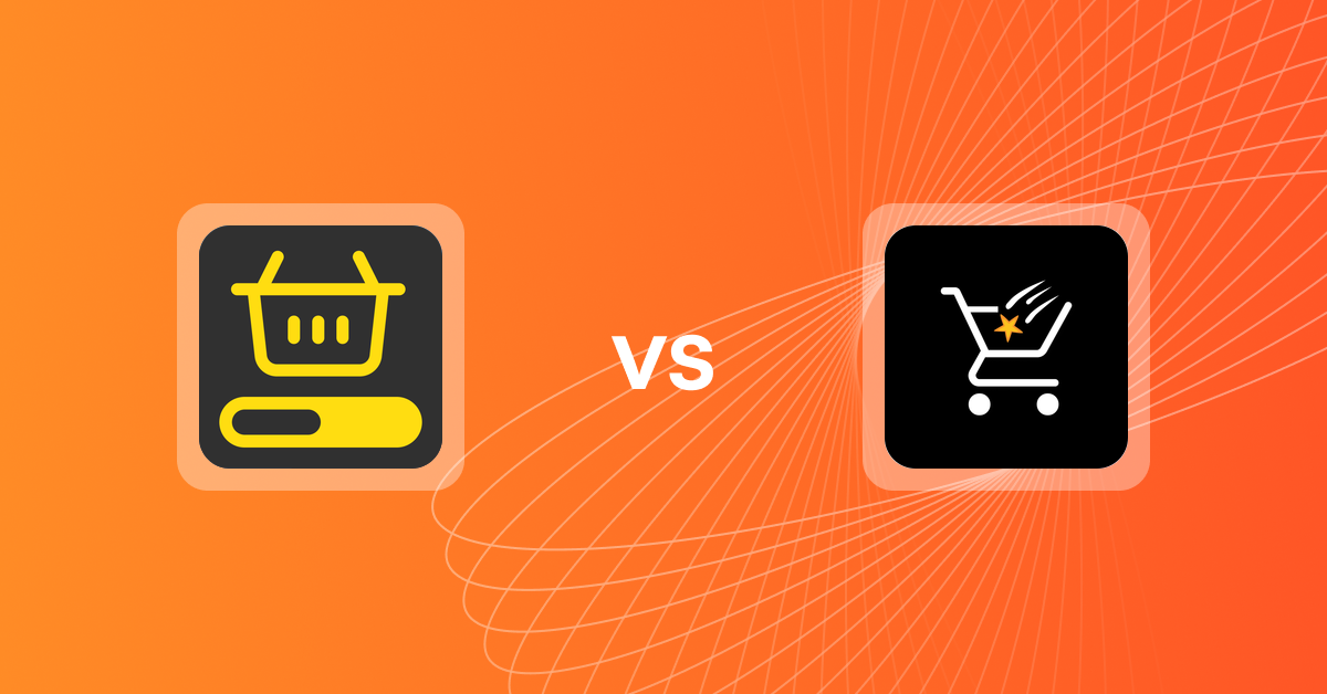 Shopify Upsell and Cross-sell Apps: MVR Free Shipping Bar & Upsell vs Checkout Star: Improve AOV, CRO