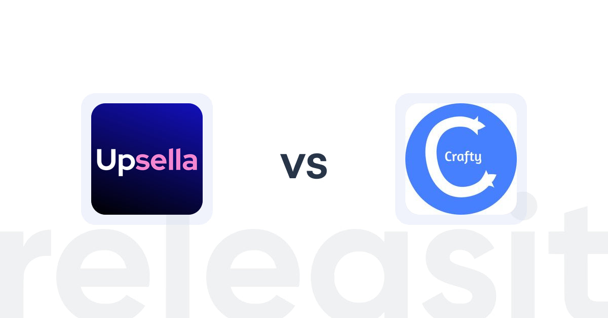 Shopify Upsell and Cross-Sell Apps: Upsella vs Product Recommendations‑Crafty