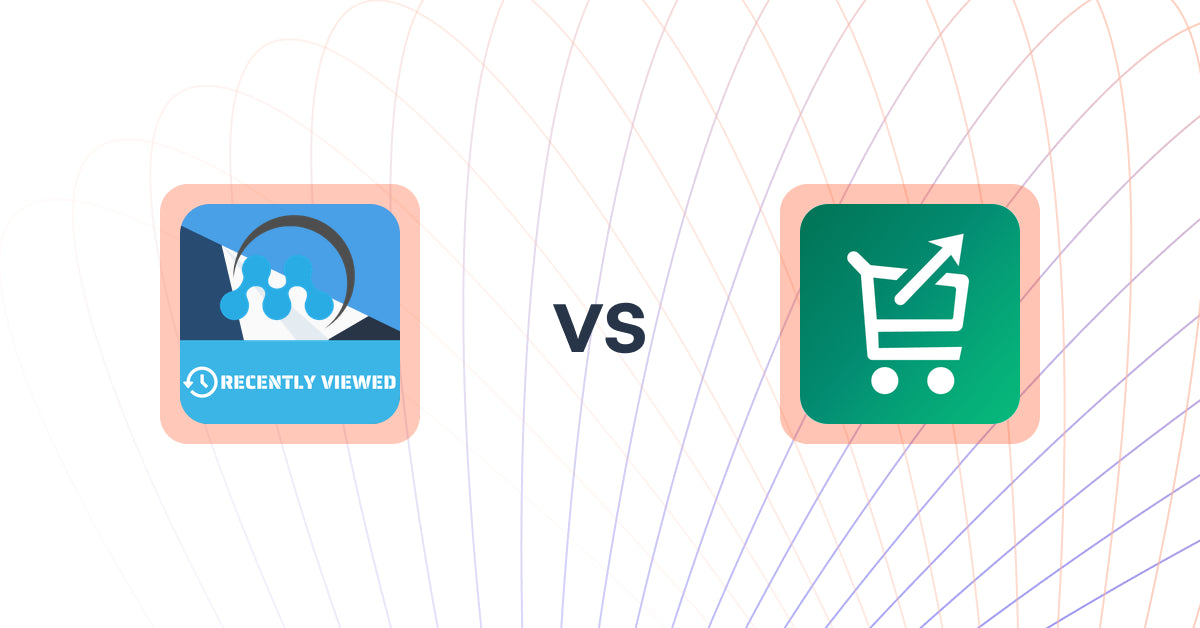 Shopify Upsell and Cross-sell Apps: MeroxIO Recent Viewed Products vs. Simply Cartbooster