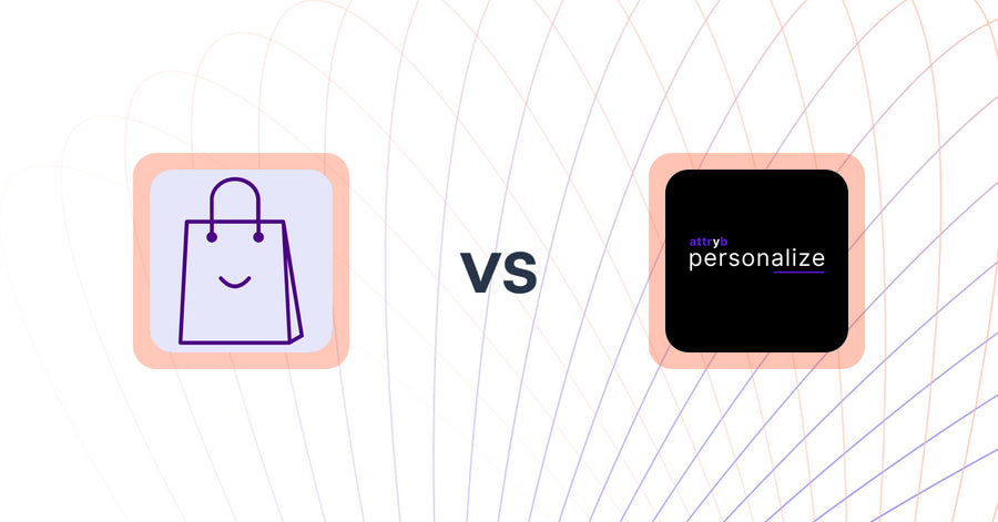 Shopify Upsell and Cross-sell Apps: Buy Again / Bought By You vs Attryb Personalize