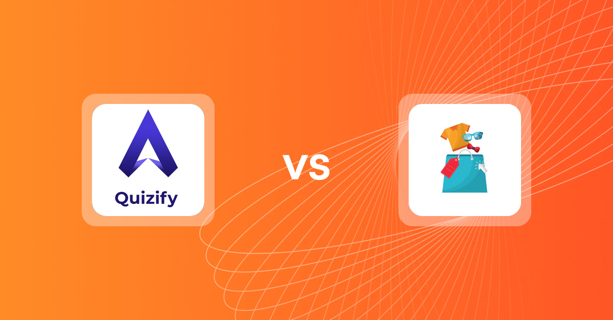 Shopify Upsell and Cross-sell Apps: Quizify ‑ Product Quiz Builder vs EPA‑ Easy Product Addons