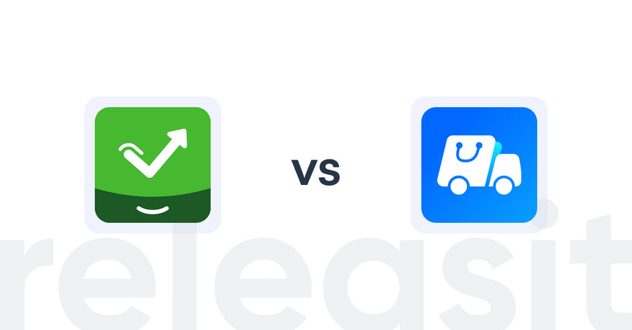Shopify Upsell and Cross-Sell Apps: OneTick Upsell Cross Sell vs. WeimobGRO Free Shipping Upsell