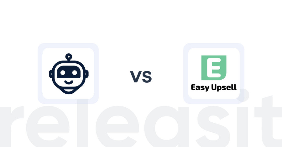 Shopify Upsell and Cross-sell Apps: improv: ReccoMate vs Easy Upsell