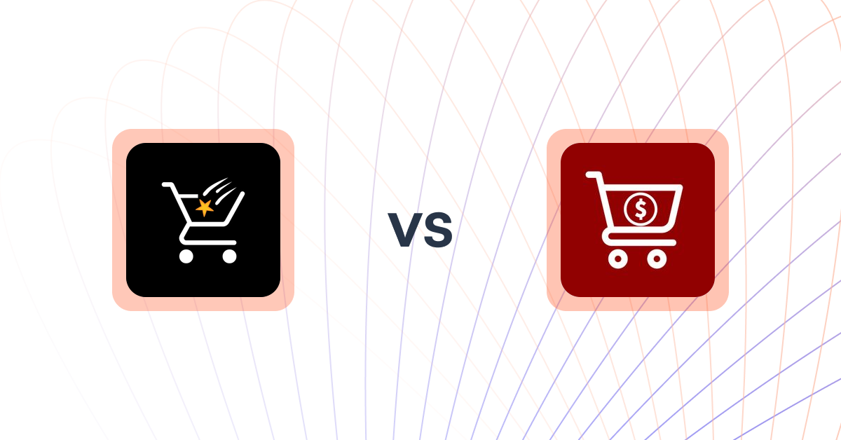Shopify Upsell and Cross-Sell Apps: Checkout Star: Improve AOV,CRO vs Cross Sell Upsell Master c1g